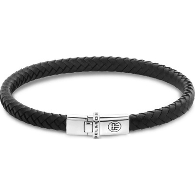 Rebel & Rose RR-L0174-S-M náramek Xtra Small Braided Black