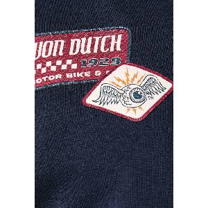 Von Dutch суичър с цип мъжки с памук (VD.1.SWZ.WYATT)