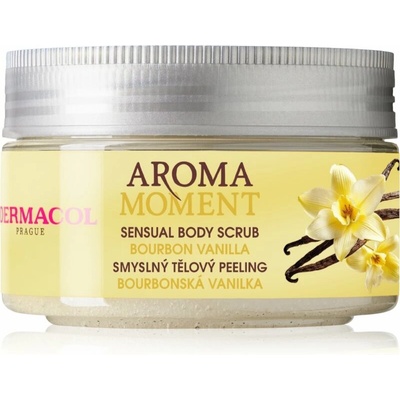 Dermacol Aroma Moment cukrový telový peeling vanilla bourbon 200 g
