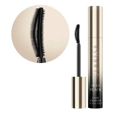 Claresa Sexy Black Volume & Curl Mascara maskara zhusťujúca a podkrúcajúca 10 g