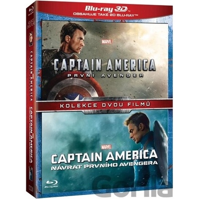 Joe Russo, Anthony Russo - Kolekcia Captain America (4 Bluray)