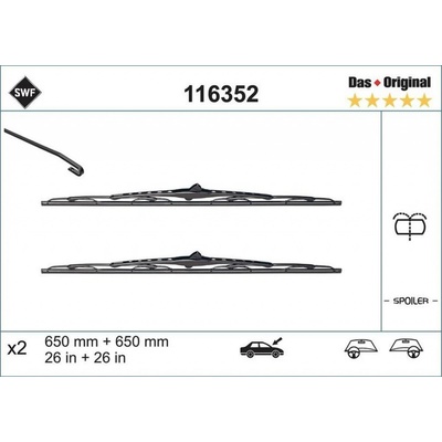 SWF Das Set 650+650 mm 116352