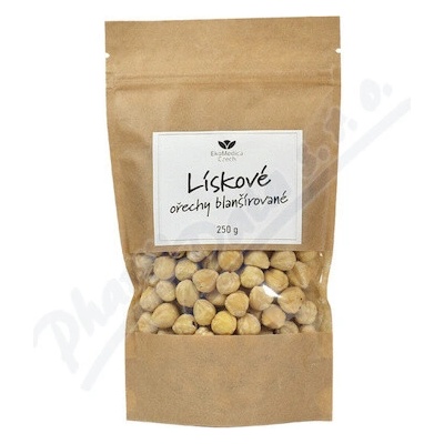 EKOMEDICA Lískové ořechy blanšírované 250 g
