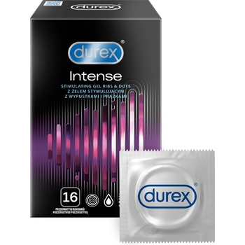 Image 1 of Durex Intense Orgasmic 16 pack