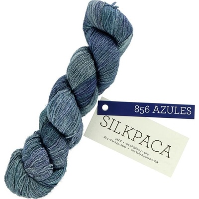 Malabrigo Silkpaca Azules SA856 modrá