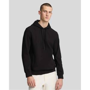 Lyle & Scott Суичър Lyle and Scott Softshell Hybrid Pullover Hoodie - Black