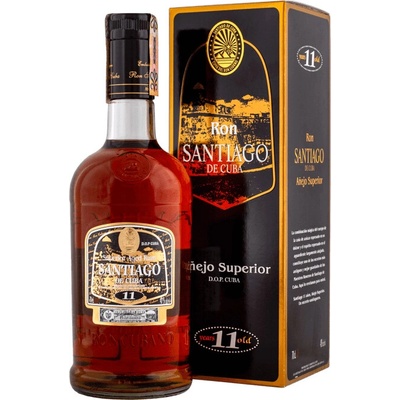 Santiago de Cuba Añejo Superior D.O.P. 11y 40% 0,7 l (kartón)