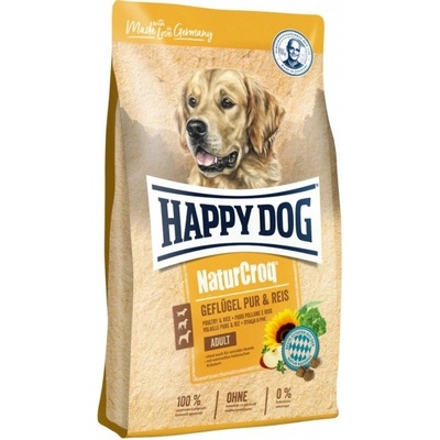 Happy Dog NaturCroq Geflügel Pur & Reis 12 kg