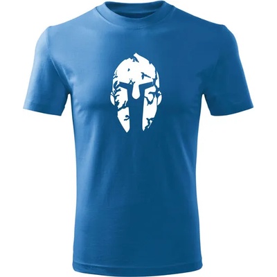 DRAGOWA детска тениска с къс ръкав Спартанец, синя (7143)