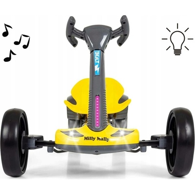 Milly Mally Bolt Dětská elektrická motokára červená