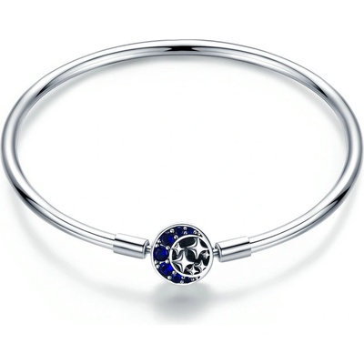 P&J Jewellery stříbrný náramek na přívěsky noční obloha HSBR9