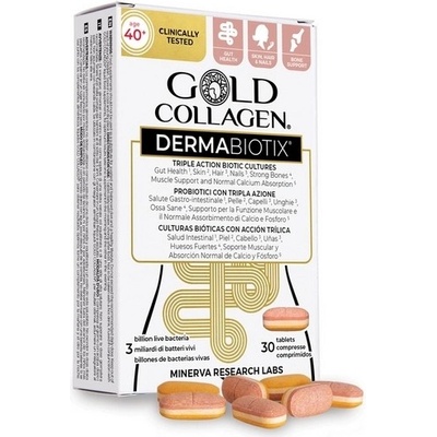 Minerva Gold Collagen Dermabiotix 30 tabliet