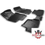 Rizline Гумени стелки RizLine съвместими с Seat Leon II 2005-2012 (511367) - avtochastikrasi