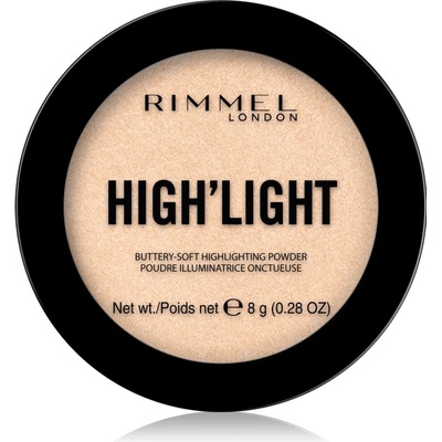Rimmel High'light компактна озаряваща пудра цвят 001 Stardust 8 гр