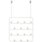 Umbra Бяла метална закачалка за врата 36 cm Estique - Umbra (1004045-660)