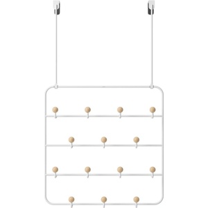 Umbra Бяла метална закачалка за врата 36 cm Estique - Umbra (1004045-660)