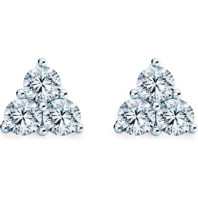 SAVICKI Обеци Fairytale: бяло злато, диаманти