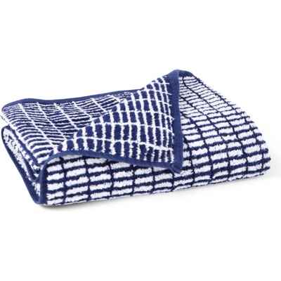 Juna Nuance Хавлия 70 x 140 см, тъмносиньо-бял (646608)