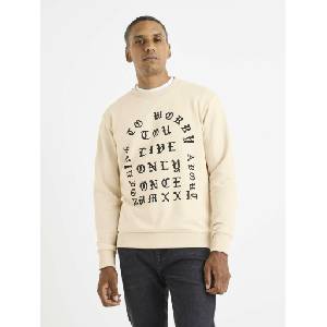Celio Бежова мъжка блуза с щампа Celio Celio | Bezhov | МЪЖЕ | S