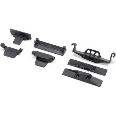 Axial Аксиален държач за батерия, универсални скоби и подпори: scx30