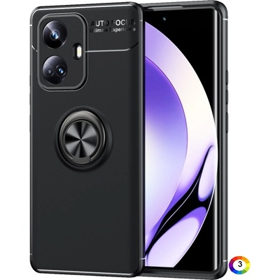 realme 10 Pro+ 5G Удароустойчив Ring Holder Калъф и Протектор