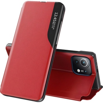 Xiaomi Elegantен книжен калъф View Case за Xiaomi Mi 11 - Червен KP10884