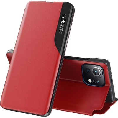Xiaomi Elegantен книжен калъф View Case за Xiaomi Mi 11 - Червен KP10884