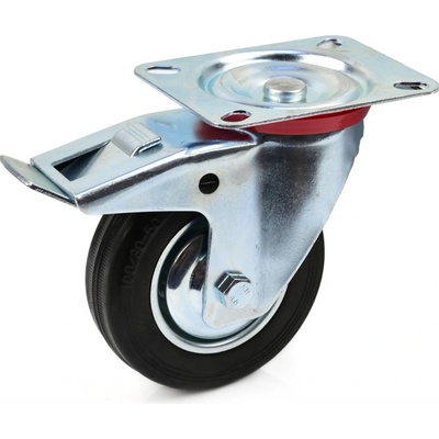 Pro-Tech Tools Koliesko na vozíky 200x43mm otočné s brzdou 15915