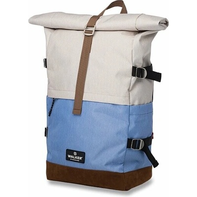 Walker Roll-up Two Popcorn Niagara šedá modrá 30 l