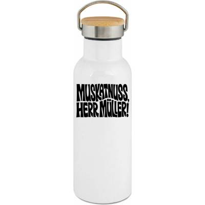 123TRIKO termoska Muskatnuss, Herr Müller! černá 500 ml