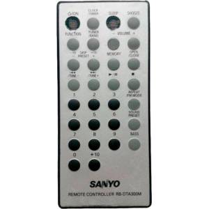 GENERAL SANYO RB-DTA300M - съвместимо дистанционно управление на марката General (RB-DTA300M) Дистанционно