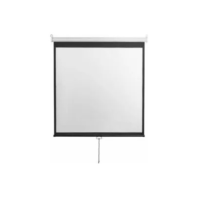 Luminarc Прожекционен екран Lumi, 213 х 213 cm, За стена, 96 инча, 1: 1, Бял, 2085160010