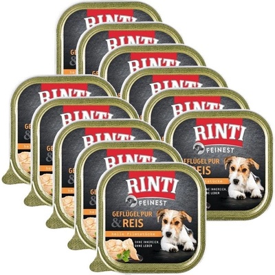 Rinti Feinest Adult drůbež s rýží 11 x 150 g