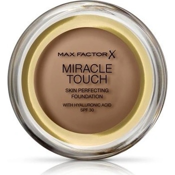 Max Factor Miracle Touch Skin Perfecting SPF30 Vysoko krycí make-up 098 Toasted Almond 11,5 g
