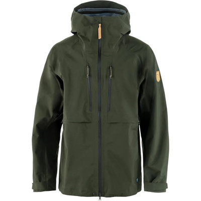 Fjällräven Мъжко водоустойчиво яке Fjällräven Keb GTX Jacket Waterproof jacket - Deep Forest (002-3704-0213)
