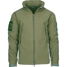 Bunda 101INC tactical softshell zelená