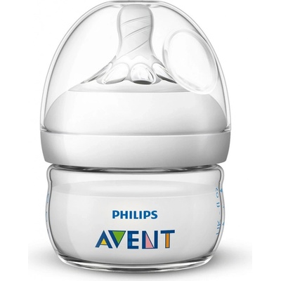 Philips Avent láhev Natural PP 60 ml průhlédná bílá 1 ks