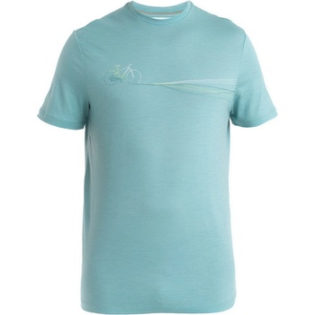 Icebreaker Men Merino 150 Tech Lite III SS Tee Cadence Paths Размер: XXL / Цвят: светло син