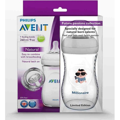 Philips Avent Fľaša Natural 260 ml