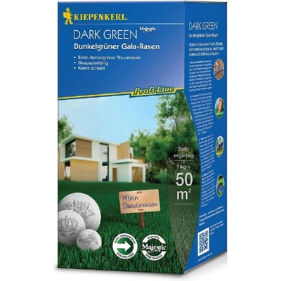 Profi line Tmavě zelený Gala trávník - Kiepenkerl - travní směs - 1 kg