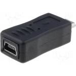 VCOM Адаптер VCom CA418, Micro USB M to Mini USB F (CA418)