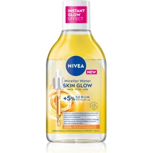 Nivea Micellar Brightening почистваща мицеларна вода за озаряване на лицето 400ml