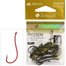 MIKADO HOOK SENSUAL RYUSEN W/RING RED vel.8 10 ks