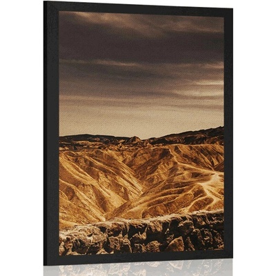 Plakát Národní park Death Valley v Americe - 20x30 silver