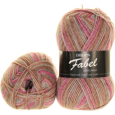 Drops Fabel long print 623