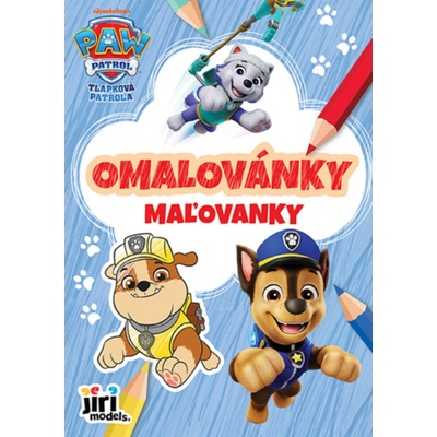 Omalovánky A5 Tlapková patrola kluci