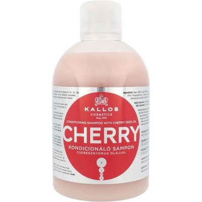 Kallos Cherry 1000 ml хидратиращ шампоан за сухи коси за жени
