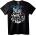 NOONEBRAND Тениска с лого на Queen и китара - 2XL, Black