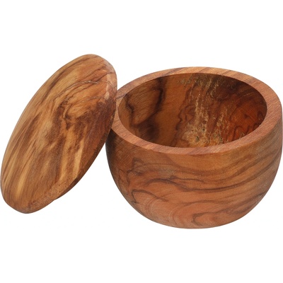 Zassenhaus Dóza na sůl i koření 7 cm 5,6 cm olivové dřevo