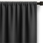 Restilo Антрацитно dimout перде 140x270 cm Carli - Restilo (120041607)